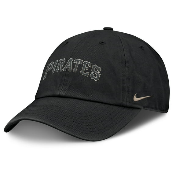 Men's Nike Black Pittsburgh Pirates Camo Pack Club Adjustable Hat