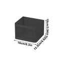 thumbnail image 3 of FeiFu Magnetic Refrigerator Side Organizer,No-Punch Spice Jar Shelf for Knives, Utensils, Kitchen Tool Storage with Non-Slip Silicone Pad for Heavy Blades Black, 3 of 5