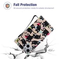 thumbnail image 2 of Allytech for iPhone 13 Mini 5.4" Case 2021, Coloful Painted All-Inclusive Protective Wallet with Card Holder Slot PU Leather Folio Stand Case with Hand Strap Case for iPhone 13 Mini 2021, Funny Cats, 2 of 6
