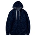 thumbnail image 4 of SJLDQY Hoodies for Men Casual Leopard Graphic Hooded Sweatshirts Long Sleeve Loose Fit Hoodie Fall Winter Soft Pullover Tops with Drawstring, 4 of 4