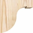 thumbnail image 3 of 5 1/2"W x 6"D x 6"H Del Monte Smooth Corbel, Douglas Fir, 3 of 9