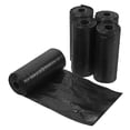 thumbnail image 3 of Small Trash Can Bags for Bathroom and Desktop Use 100Pcs Black Mini Bags, 3 of 4