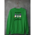 thumbnail image 3 of Halloween W My Gnomies Sweatshirt Men -Image by Shutterstock, Male Small, 3 of 4
