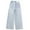 Blue, variant on Kids Girls Jeans Denim Elastic Wasit Wide Leg Baggy Pants Teen Girl Clothes Kids Pants Girls 11-12 Years Girls Fashion
