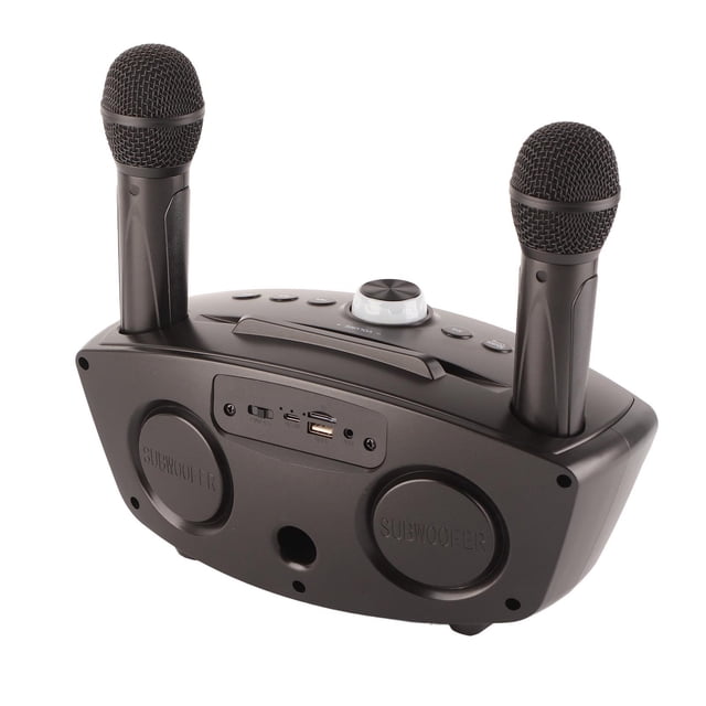 Système de Micro, Hibou Innovant Prend en Charge le Disque U Système de Microphone Multifonction pour KTV
