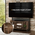 thumbnail image 4 of FITUEYES Sturdy Rolling TV Stand with Wheels for 50-85 Inch TVs with Open Shelves, 4 of 9
