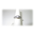 thumbnail image 5 of Solid Sterling Silver 2.0 ct Zircon Diamond Engagement Promise Ring | Size 7, 5 of 6