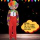 thumbnail image 1 of Disfraz de Halloween ropa de payaso divertido traje de rendimiento mágico de Navidad conjunto de disfraces del Día de los niños, 1 of 4