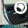 thumbnail image 2 of Actuador de cerradura de puerta eléctrica trasera izquierda con cable para Infiniti QX60 2014-2018 No.825013JA0A Negro, 2 of 7