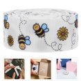 thumbnail image 2 of Dayesque Spring Grosgrain Ribbon Roll with Polyester Edge, Ideal for Party Decorations, Flower Wrapping, Hair Bows, and Craft Projects, 2 of 8
