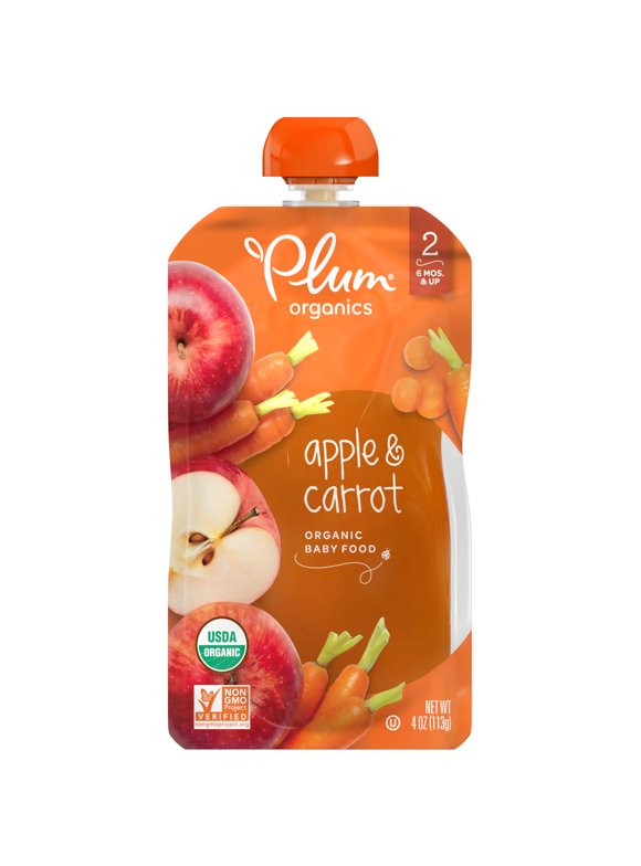 Organic Baby Food in Organic Shop