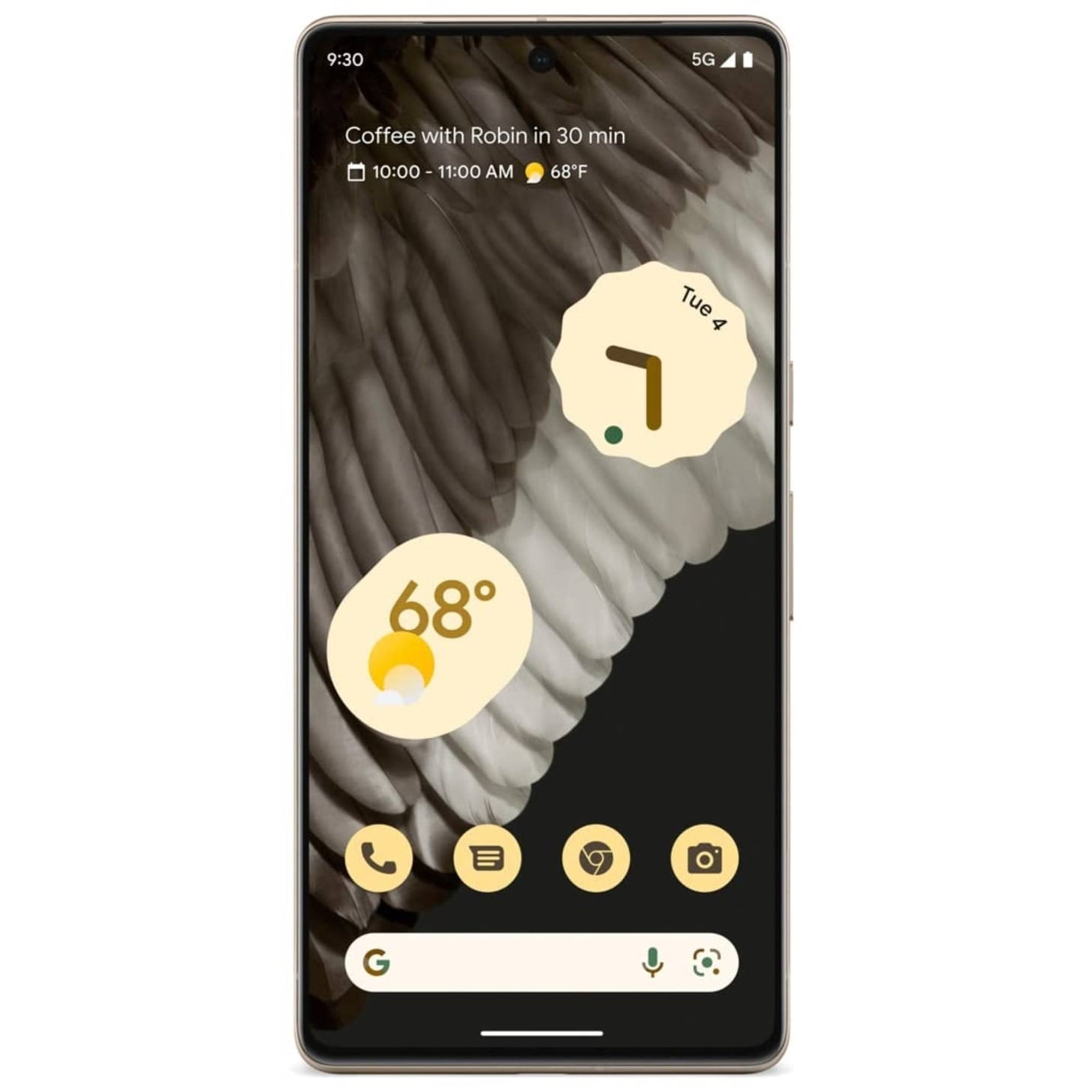 Pre-Owned Google Pixel 7 Pro 5G 128GB GE2AE Factory Unlocked 6.7" AMOLED Display 12GB RAM Smartphone - Hazel (Good)