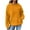 Yellow, variant on frariair Women's Basic Solid Color Pullover Hoodie Casual Long Sleeve Loose Fit Fleece Sweatshirt With Drawstring For Layering Army Green XL