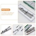 thumbnail image 2 of HLONK Portable Geometry Compass Silver 1Pcs Metal for Students and Designers in Classroom, 2 of 8