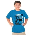 thumbnail image 3 of Skate of Mind Skateboarding Pun Boys Kids T Shirt Tees Tops Teen Brisco Brands XS, 3 of 6
