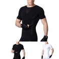 thumbnail image 3 of Camiseta de compresión para hombre, entrenador de cintura ajustable, corsé, cinturón delgado, moldeador de vientre Methold FS11386-06, 3 of 7