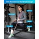 thumbnail image 5 of Resistance Bands Set for Men Women,with Different Resistance Levels, for Strength Training Fitness Yoga Toning,(Purple/Red/Black/Yellow), 5 of 5