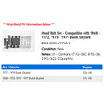 thumbnail image 2 of Head Bolt Set - Compatible with 1968 - 1972, 1975 - 1979 Buick Skylark 1969 1970 1971 1976 1977 1978, 2 of 2