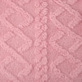 thumbnail image 5 of Juego de 2 fundas de almohada suaves y peludas de lana corta, 45x45cm, fundas de cojines con estampado cuadrado rosa, funda de almohada decorativa, 5 of 5