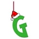 thumbnail image 1 of Letras Acrílicas Navideñas, Adornos Navideños con Letras, Decoraciones Acrílicas, Adornos Colgantes para El Árbol de Navidad., 1 of 1