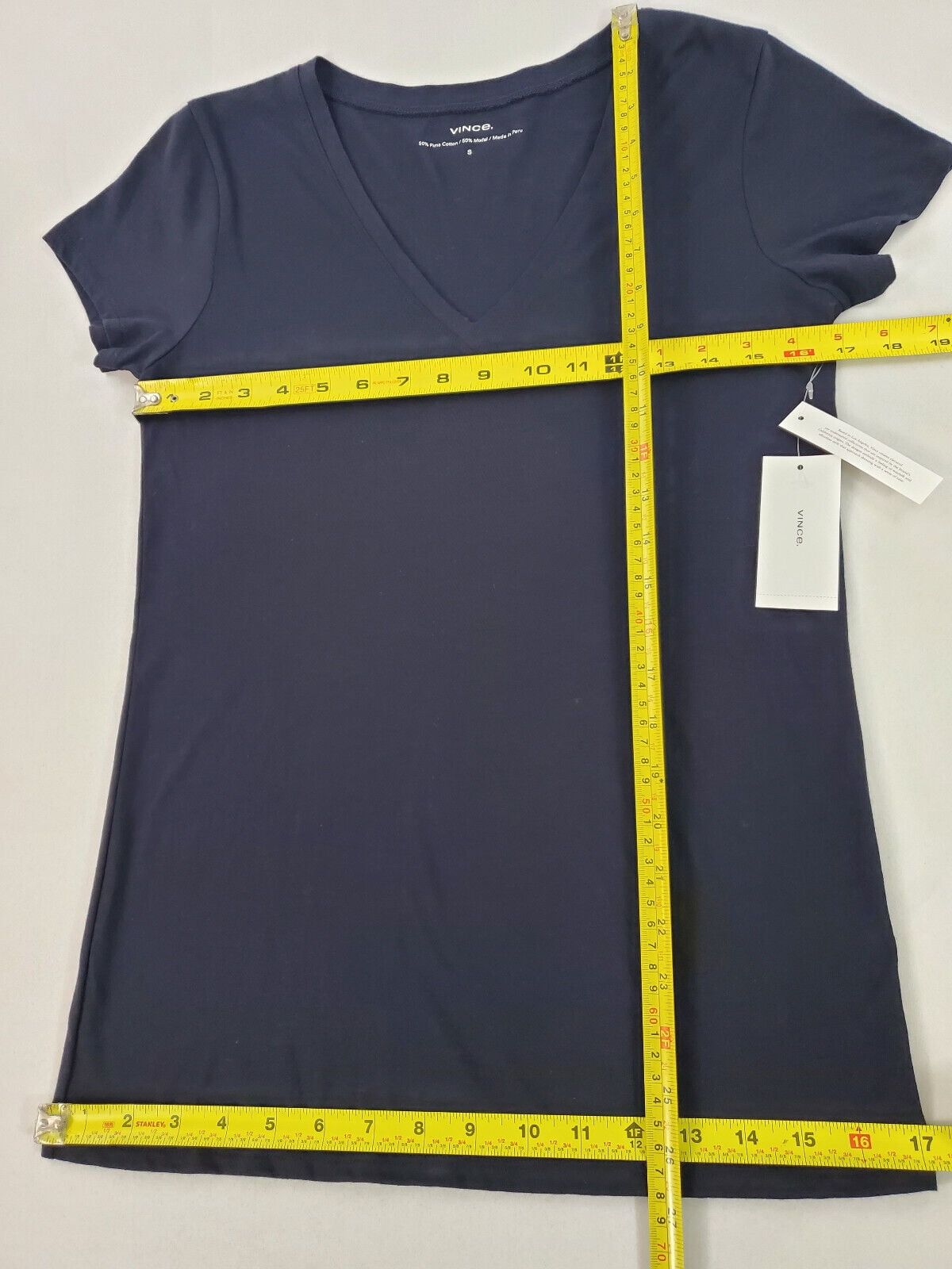 Tシャツ・カットソー VINCE Women Tops V968412709 403CBL blue new VINCE women t-shirt tee short sleeve VO724481923 403 CBL