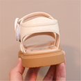 thumbnail image 4 of MZXELPRJD Boys' Sandals Girls Hiking Sandals Ballet Shoes for Girls Size 3 Boys Jazz Shoes Toddler Size 8 Shoes Girls 1 Year Old Shoes Barefoot Baby Beige 10-10.5 Years, 4 of 9