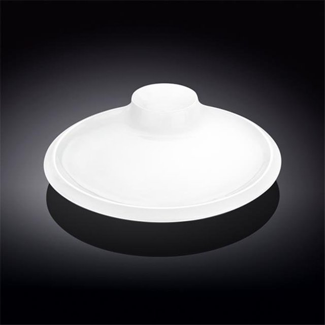 Wilmax 992580 10 Po Plateau Rond et 44 ; Blanc - Pack de 18