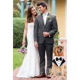 thumbnail image 5 of Corbata formal de esmoquin para perros (m-negro), corbata de boda para perros, collar ajustable para perros con pajarita, corbata para perros de tamaño pequeño a mediano, 5 of 5