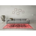thumbnail image 3 of Ahgly Company Indoor Rectangle Oriental Red Industrial Area Rugs, 2' x 5', 3 of 4