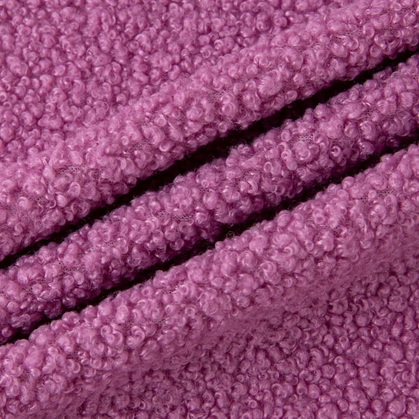 XmhyTop-A Tela de felpa, tela de piel sintética, suministros de costura para manualidades, material de poliéster suave de 1 yarda para manualidades, ropa y decoración del hogar, F80
