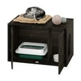 thumbnail image 2 of Furinno FH22302EB Peli Farmhouse Cat Litter Box Enclosure, Ebony, 2 of 6
