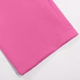 thumbnail image 6 of Tfken Toddler Child Girls Trousers Comfortable Straight Solid Color Pink Pants Size 9-10 Years, 6 of 7