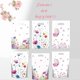 thumbnail image 5 of Bolsas de 25 bolsas florales de primavera - Bolsas de regalo de lienzo floral adorables • Bolsas reutilizables de regalos florales con asas • Despedida de soltera de boda de primavera, 5 of 5