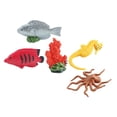 thumbnail image 4 of Figura de animal marino subacuático para decoración de pecera, escena de jardín 1604, 4 of 9