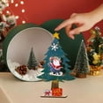thumbnail image 2 of PuSpu Christmas Decorations Desktop Christmas Tree Decorations Christmas Small Tree Decorations Christmas Wooden Decorations, 2 of 6