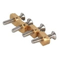 thumbnail image 2 of Hydrofoil Mounting T Nuts Brass for Hydrofoil Tracks Paddle Board Attachment M6 with screw, 2 of 9