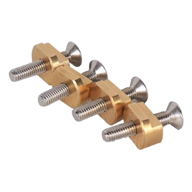 Kit De 4 Écrous En T M6 Acier Inox Pour Montage Hydrofoil, SUP, Kayak – Résiste à L’Eau Salée