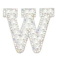 thumbnail image 1 of Clearance! Iron Cobble On Clothes AZ Sew Decorative Letter Cobble Glitter Letters Applique Rhinestone Pearl English Letters For DIY Craft Supplies, 1 of 4