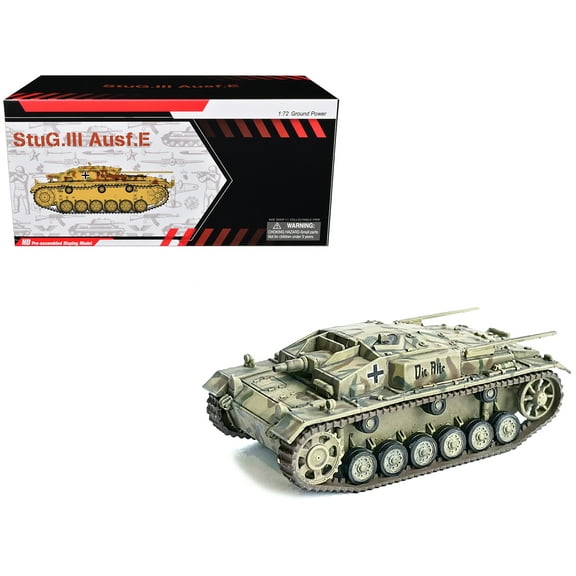 Germany StuG.III Ausf.E Tank "Kampfgruppe Schill, Slovakia" 1944 "NEO Dragon Armor" Series 1/72 Plastic Model by Dragon Models.