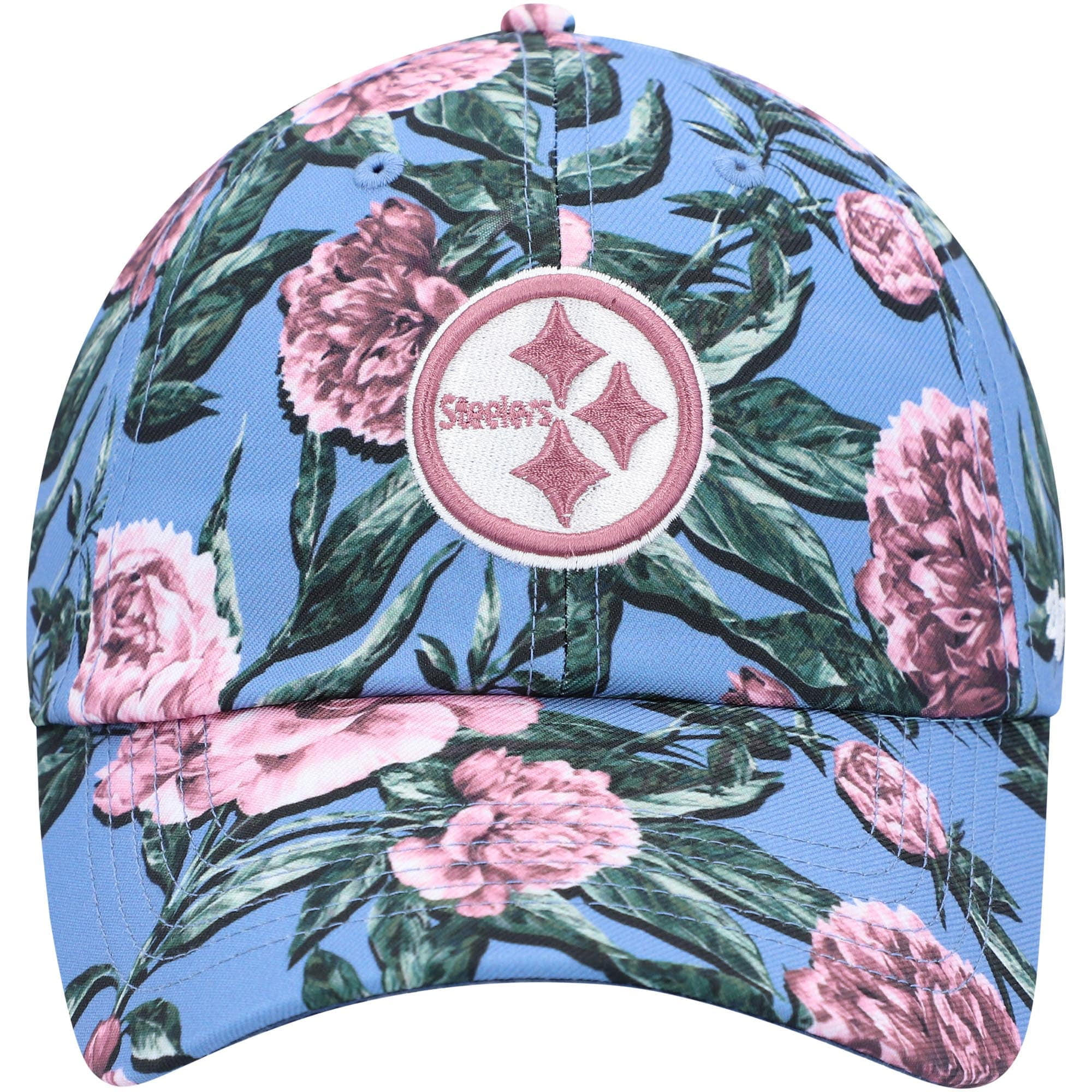 Women's '47 Blue Las Vegas Raiders Peony Clean Up Adjustable Hat