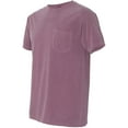 thumbnail image 3 of Comfort Colors T-Shirt à Poche pour Adulte, Épais, Teint en Pièce, L, Baie, 3 of 4