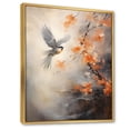 thumbnail image 2 of Designart "Bird Avian Euphony II" Animals Floater Framed Canvas Print, 2 of 7
