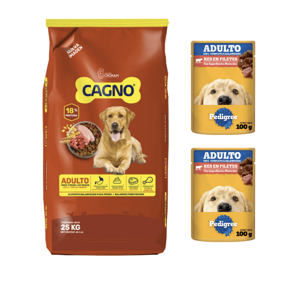 Alimento para perro CRORAM Cagnolino Adulto Todas las Razas 25 kg