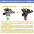 thumbnail image 3 of Conjunto de carcasa del termostato del refrigerante del motor YzusGomumu, 3 of 6