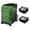 Green, variant on Zuca 18" Sport Bag - Green Screen with 2 Small Utility Pouch (Red Frame)