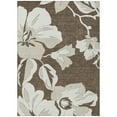thumbnail image 2 of Addison Rugs Chantille Indoor/Outdoor Transitional Floral Brown Washable Rectangle Rug, 5' x 7'6", 2 of 6