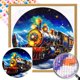 thumbnail image 1 of AB Parcial 5D DIY Tren Navidad Taladro 35x35cm, 1 of 9