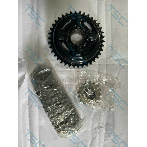 Genuine Royal Enfield Chain & Sprocket Kit for Bullet 350 (1955 onwards),Deluxe (1986) Part no - 112146