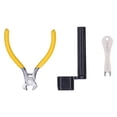thumbnail image 1 of Guitar Maintenance Tool Set, High Toughness Exquisite Workmanship Ergonomic Handles Comfortable Grip Guitar End Cutting Plier  For Guitar, 1 of 8