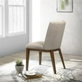 thumbnail image 6 of Colymore 19.5" Fabric Dining Chair in Mocha (Set of 2), 6 of 6